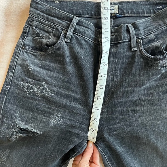 Citizens of Humanity Premium Vintage Charlie High Rise Skinny Jeans Darkside - Picture 8 of 9